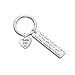 TGBJE School Principal Gift A Truly Great Principal is Hard to Find Difficult to Part with and Impossible to Forget Keychain Retirement Gift Thank You Gift (Principal Gift)