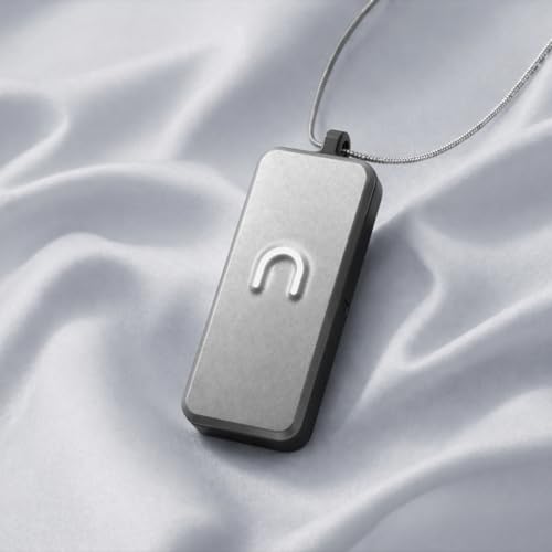 Image of neosapien India's First AI Wearable, Neo 1 - Meeting Notetaker for Offline & in-Person Conversations - Smart Summaries, to-Dos and Reminders - Silver