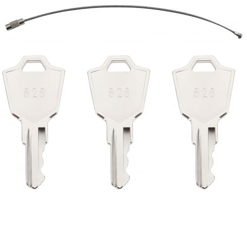 feishunteng 3PCS 626 Mobility Scooter Keys Compatible with Golden Technologies