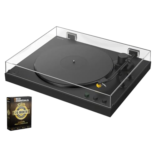 Image of Sony PSLX5BT Full Auto Playback Premium Turntable with Bluetooth Connectivity Bundle with 2YR CPS Enhanced Protection Pack
