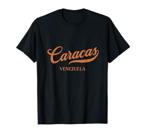 Retro-Venezuela-Stadt - Caracas im Vintage-Stil T-Shirt