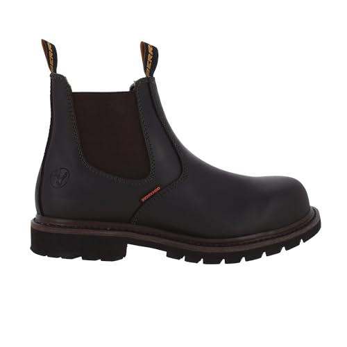 157-6” Slip On Steel Toe Work Boots for Men – Safety Footwear – Electrical Hazard, Oil and Slip Resistant3