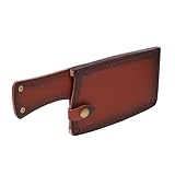 VALICLUD Funda para Cuchillo de Imitación Cuero Ligera y Resistente Protector para Cuchillas de Cocina Cubierta Portátil para Almacenamiento Seguro y Práctico