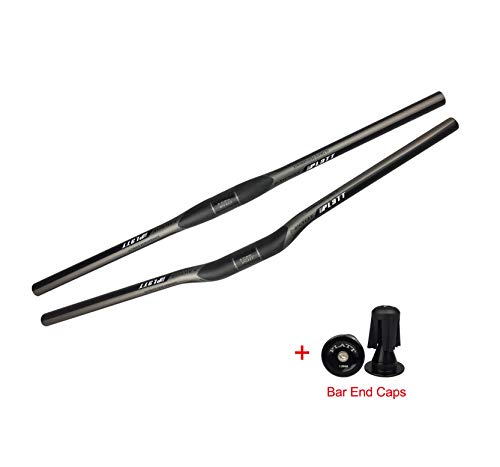 Platt MTB Mountain Handlebar 31.8 Carbon Fiber Flat Bar/Riser Bar Bicycle Handlebars,UD Matte