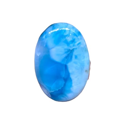Larimar cabochon de 41mm pour créer vous-même votre pendentif ou bague en gemme