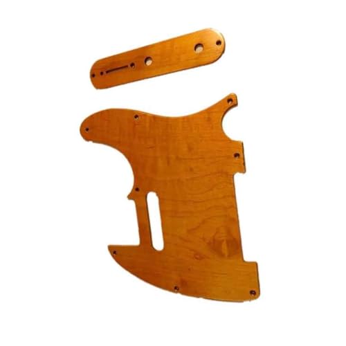 Pickguard en érable et plaque de commande de guitare pour luthier et modification - 2