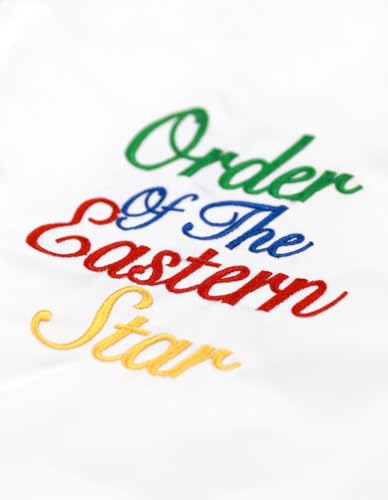 Order of The Eastern Star Bomber Jacket White3