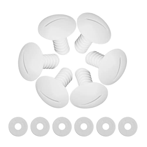 Qianly Kit de 6 Parafusos C55 para Limpador de Piscina 180 280 Series