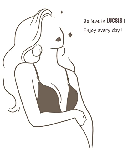 Lucsis Bra Straps Replacement, Convertible Bra Straps Elastic Stretchable Adjustable Removable 12Mm/15Mm/20Mm Width Optional (3 Pairs Beige, 12Mm) #TOP5