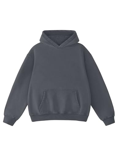 Image of Hatant Oversized Hoodie Sweatshirts for Men Couples Heavyweight Hoodies Pullover Vintage Mens Acid Wash Sweaters Clothes 2026