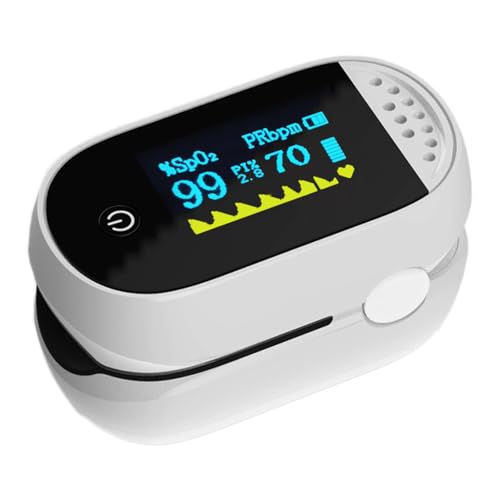 AROSKY Pulse Oximeter Fingertip Finger Blood Oxygen Monitor for A...