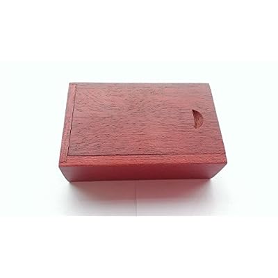 Wooden USB 2.0 Flash Drive with Red Wood Gift Box (16GB)