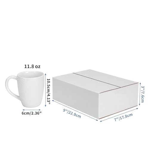 Boîtes d'expédition blanches résistantes et protectrices Hoikwo 30 pcs
