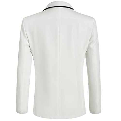 Mens Suits Slim Fit 2 Piece Floral Tuxedo Suits Blazer Pants with Bow Tie for Wedding Prom