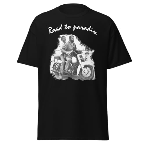 Sujets célèbres cinéma t-shirt homme coton flammé Road To Paradise