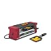 Produktbild Spring Raclette 2 Personen COMPACT, rot, Tischgrill elektrisch, Antihaftbeschichtete Alu-Grillplatte, 2 Raclette Pfännchen & Spatel, Abstellebene, 34,5×10,5×11,5 cm, 400W, Raclette Grill