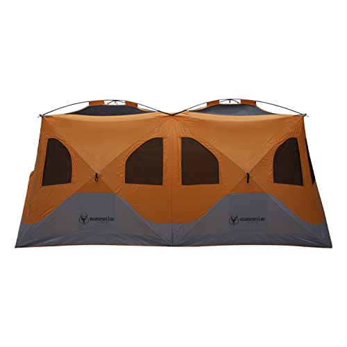 Gazelle Tents Tienda para 8 Personas, Fácil Armado, Naranja miniatura 3