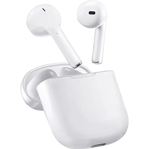 GAOAG Wireless Earbuds, Bluetooth Earphone Air Pods with Charging Case Noise Cancelling 3D Headphones Built in Mic IPX7 in-Ear Bluetooth Earbuds, Auto Pairing Headphones for iPhone/Android/iOS