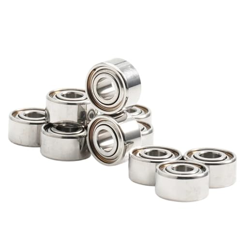 Cojinete de acero MR52ZZ 2x5x2.5mm minirodamientos L-520ZZ para motor RC y piezas de precisión