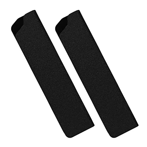 MAGICLULU 2piezas Protector Para Cuchillas Con Funda De Corte Flocking Negra Estuche Portátil Para Cuchillos Para Exteriores y Cocina