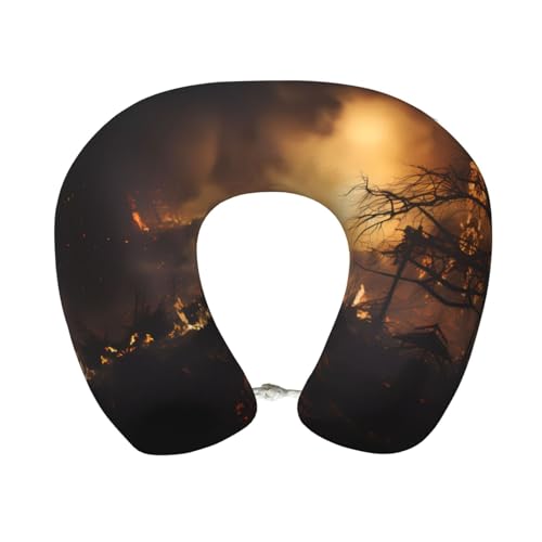 Almohada cervical de espuma viscoelástica lavable miniatura 1