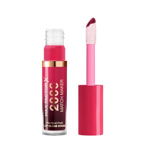 Max Factor 2000 Calorie Match Maker, Daring, Gloss Tinta Labbra, immediata brillantezza e tinta pH reagente a lunga durata, Con Acido Ialuronico e Squalane, 4,4ml