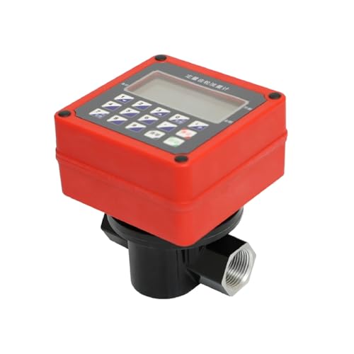 Digital Oval Gear Flow Meter Industrial Aluminum 1 inch 12V/24V/220V(1 inch-AC220V)