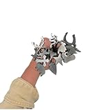 Mini fers de marque – Marque forgée à la main, collection Wild West, pour steak, brioches, bois et cuir, bâton de marque personnalisé