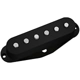 DiMarzio DP 422BK Injector Neck, Stacked Hum Canceling Strat, E-Gitarren Tonabnehmer, Schwarz