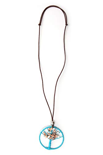 Preisvergleich Produktbild Öko Muschelkette Green mit grünem Baumanhänger