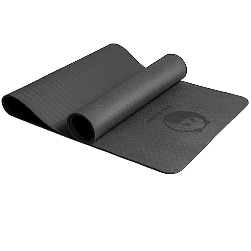 Slim Panda Yoga Mat 6mm w/Carrying Strap and Bag