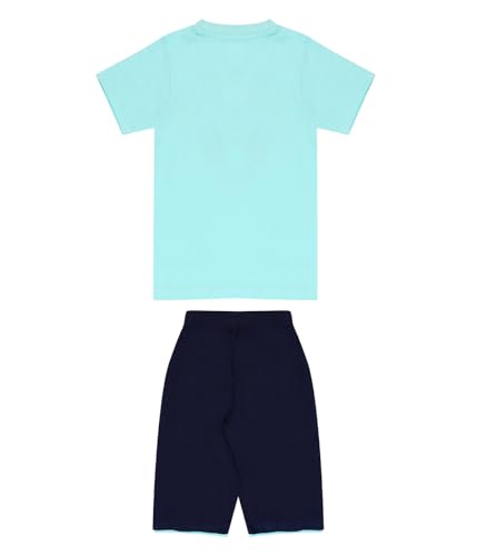 Image of Boys Regular fit Cotton Tshirt and 3 /4th Pant set