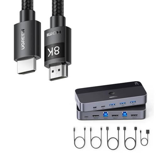 Switch HDMI KVM UGREEN : Ne Débranchez Plus Vos Câbles Entre Vos PC