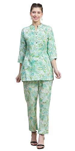 Image of Truvon Fashions Women's Co-Ords Set, Kurta and Pant Set