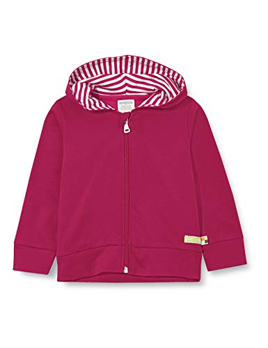 loud + proud Chaqueta con Capucha, Certificado Gots, Orchid, 98-104 Unisex niños