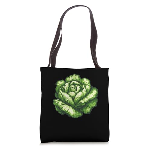 Iceberg Lettuce 8 Bit Tote Bag