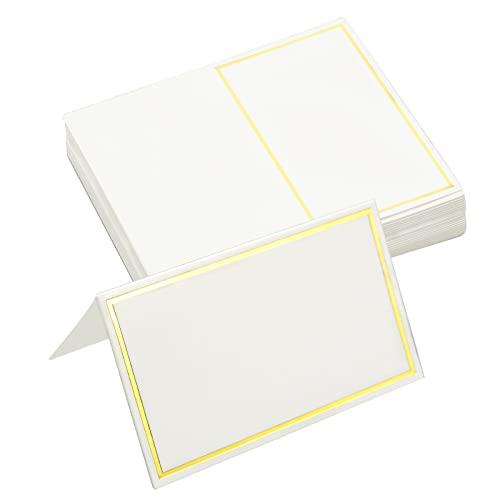 duisoad 50 Pièces Marque Place, Cartons de Table, Carte de Noms Cartons pour L'événement de Table de Fête D'anniversaire de Mariage Cover