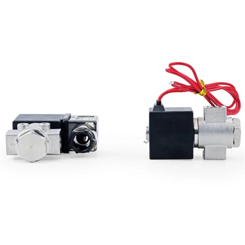 Électrovanne 1/4 inox normalement ouverte DN8 AC110V pour circuit eau
