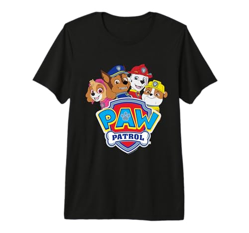 T-shirt Paw Patrol Group anti-irritation pour le confort des enfants actifs