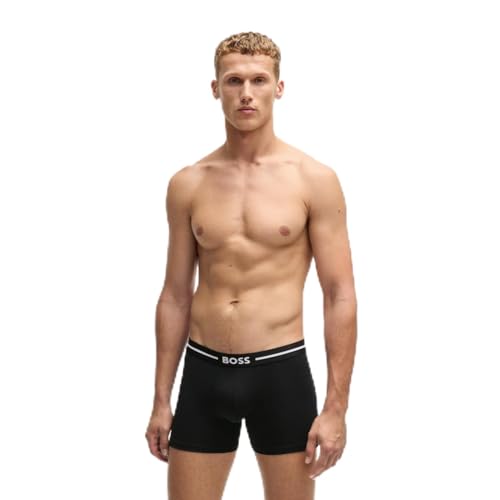BOSS Men's 3 Pack Boxer Brief Bold