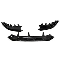 MCSTYEWR Dreistufiger Frontlippensplitter Spoiler Seitenunterteiler Body Kit Kompatibel für BMW X1 U11 2023 MCSTYEWR Dreistufiger Frontlippensplitter Spoiler Seitenunterteiler Body Kit Kompatibel für BMW X1 U11 2023