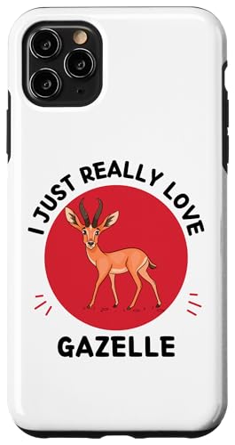 �J���C�C�K�[�� I Just Really Love Gazelle �������D�� �X�}�z�P�[�X iPhone 11 Pro Max �p