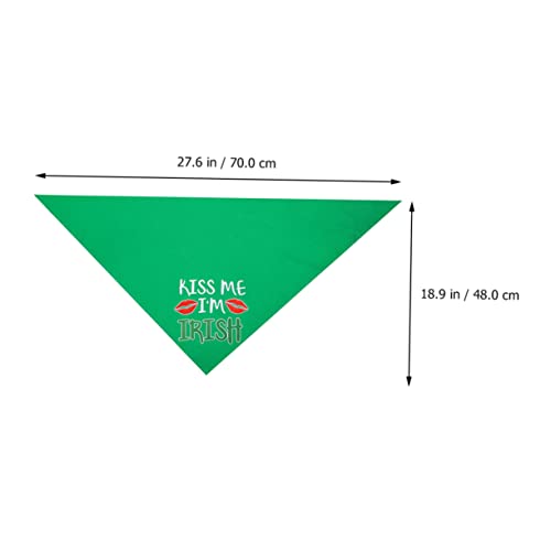 BESPORTBLE 4pcs pañuelos triangulares para perros miniatura 2