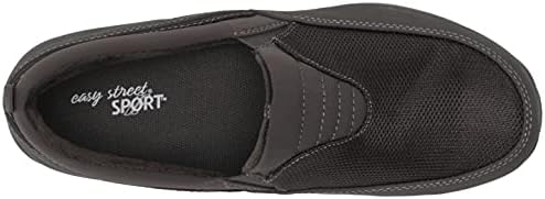 Easy Street Women's Adita Sport Casual Sneaker, Grey Matte/Grey Multi Fabric/Neoprene/Gore, 6 Wide | Image 4