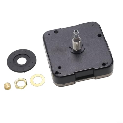 12888 Mécanisme de mouvement d'horloge murale à quartz avec pièces de réparation et outils, bricolage de remplacement pour grandes horloges avec aiguilles...