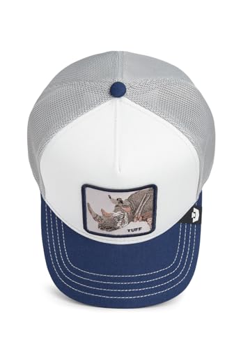 Casquette Goorin Bros. tricolore avec patch Rhino et visière courbée multicolore