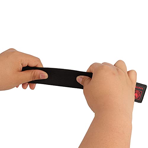 Syrisora DUUTI 2 peças elástico de bicicleta cinto de segurança faixas de perna de bicicleta equipam