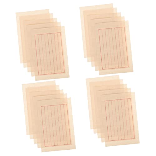 jojofuny 200 Folhas Papel De Arroz Papel De Carta Para Caligrafia Papel Para Caligrafia Papel De Cal
