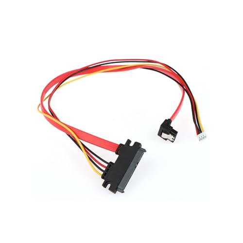 Cable SATA 2-en-1 7Pin Data + 4Pin Power 40 cm miniatura 3