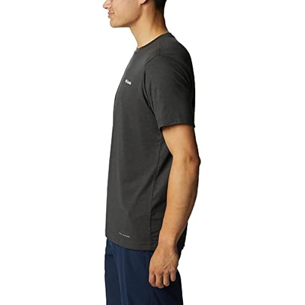 Columbia Tech Trail Graphic Tee Camicia da Escursionismo. Uomo